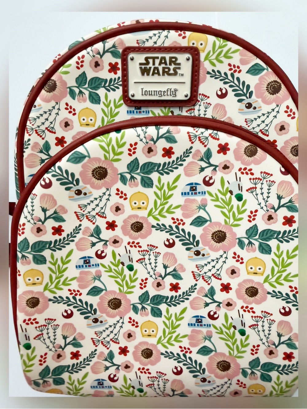 Loungefly Star Wars Floral Mini Backpack - Picture 13 of 16